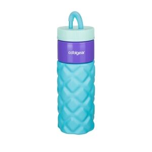 Cool Gear 24oz Plastic Retro Squishy Water Bottle